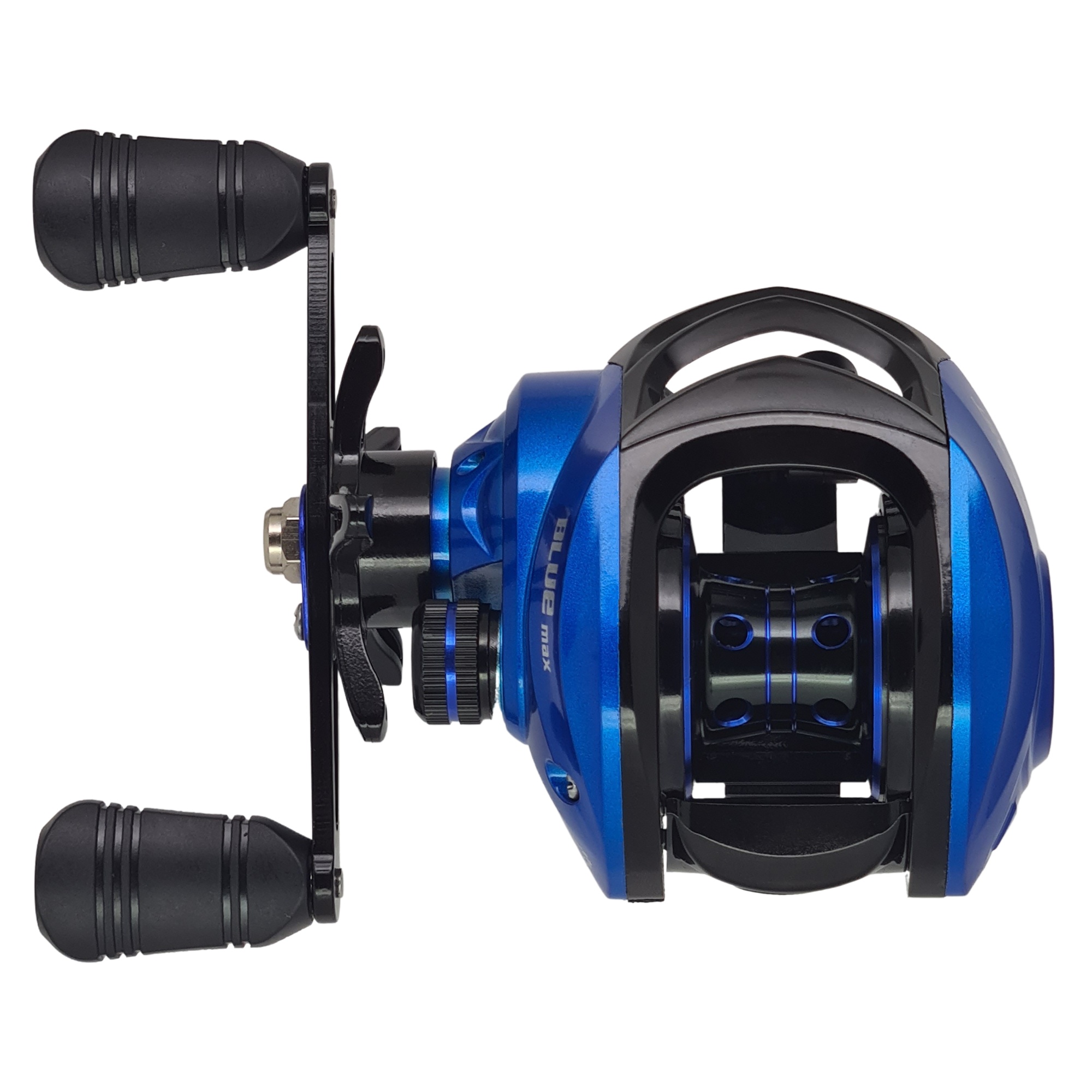 Reel Huevito BEAST Blue Max 104 MANIJA IZQUIERDA Bait Casting 4 Rulemanes 7.2:1